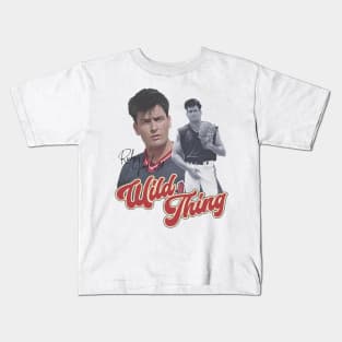 Ricky 'Wild Thing' Vaughn Kids T-Shirt